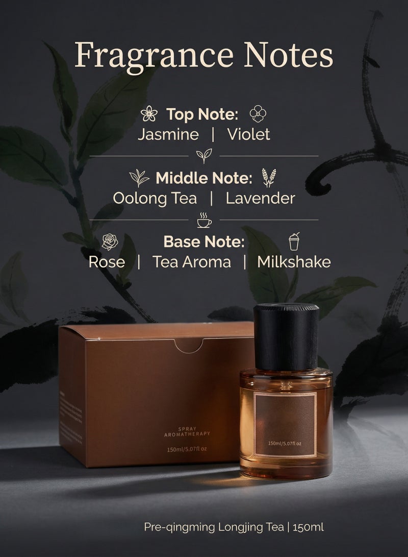 Smart Spray Car & Bedroom Aroma Diffuser - Pre-Qingming Longjing Tea 150ML | Ultrasonic Fine Mist - Image 2